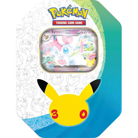 Pokemon TCG: ex Tin - Sylveon - 30th Celebration