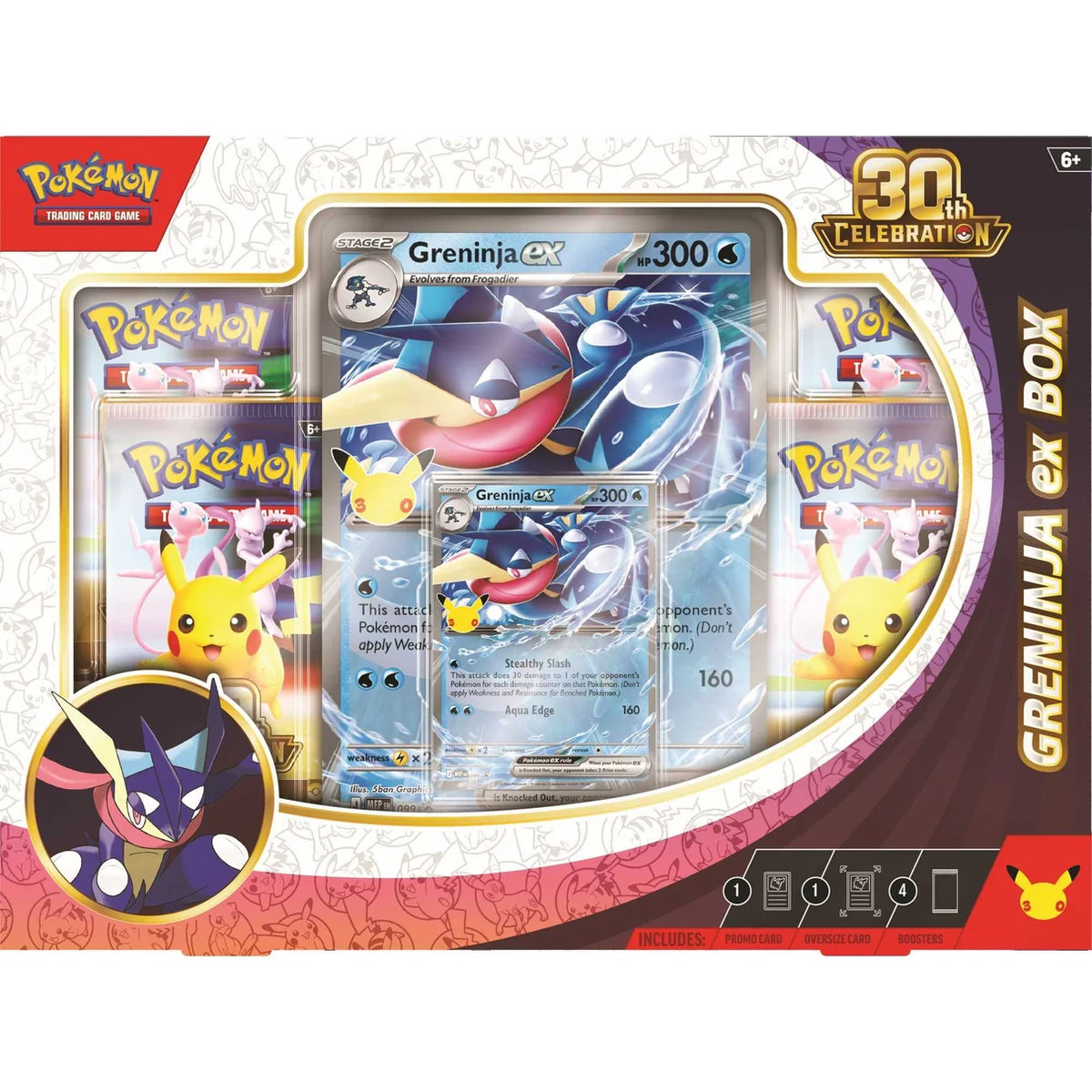 Pokemon TCG: ex Box - Greninja - 30th Celebration